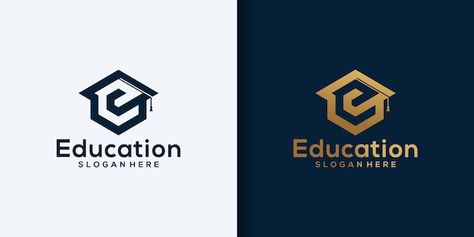 E-learning Logo, Study Logo Design, Element Logo Design, Learning Logo Design, Educational Logo, Consultancy Logo, Study Logo, Education Logos, English Logo