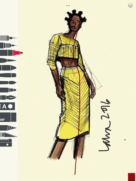 These are the 3 best apps for fashion illustration on iPad or Android, DIVE IN Tayasui Sketches, Illustration Video, Art Effects, Fashion Sketching, Digital Fashion Illustration, Fashion Illustrations Techniques, Fashion Design Sketch, Live Model, Ipad Drawings