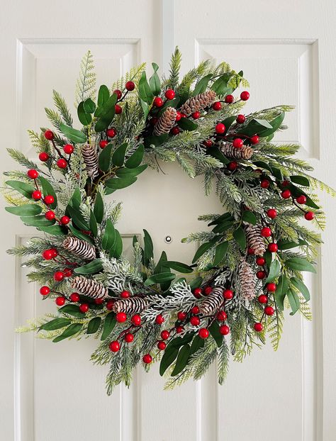 Winter wreaths for front door diy