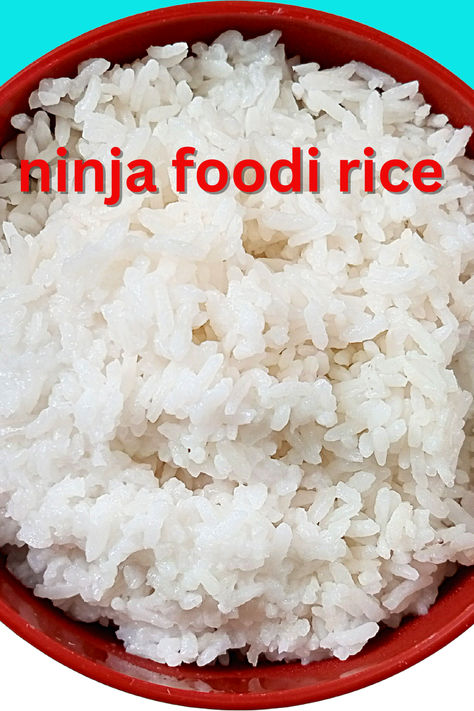 Discover how to prepare quick and easy Ninja Foodi rice. Wow your family and friends with your delicious, fluffy rice creations! Ninja Foodie Rice, Rice Ninja Foodi, Ninja Rice, Ninja Foodi Rice, Fluffy Rice, Ninja Foodi, Basmati Rice, Rice Recipe, White Rice