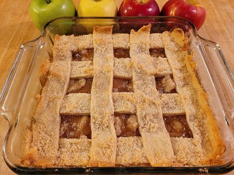 Easy Apple Cobbler with Pie Crust - ParnellTheChef