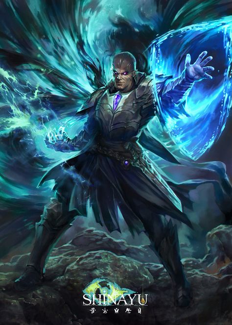 Shinayu Battle Mage, Pablo Fernandez Mage Art, Battle Mage, Magic Art, Character Concept, Concept Art, Art