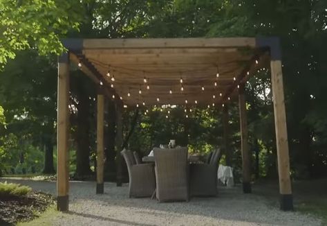 Diy Pergola Freestanding, Pergola Styles, Double Pergola, Freestanding Pergola, Diy Pergola Kits, Toja Grid, Pergola Design, Backyard Inspiration, Backyard Inspo