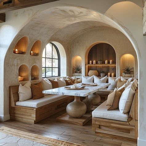 Provence Home Interior, Adobe Home Interior, Dream Lounge, Mediterranean Living Room, Mediterranean Interior, Mediterranean Living, Casa Country, Dream Life House, Room With Fireplace