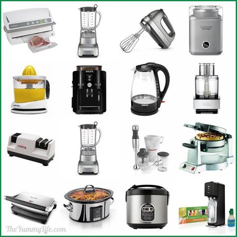 Small Home Appliances, Home Appliances Design, Electric Kitchen Appliances, Kitchen Utensils List, Kitchen Appliance List, Kitchen Electrical Appliances, Electric Kitchen, Home Appliance Store, Kitchen Appliances Design