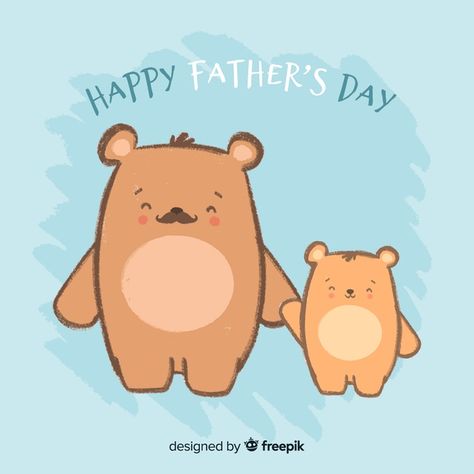 Hand drawn father's day background Free ... | Free Vector #Freepik #freevector #background Cute Happy Fathers Day, Father’s Day Drawings Ideas, Fathers Day Doodles, Happy Father’s Day, Happy Fathers Day Drawing, Fathers Day Drawings, Fathers Day Painting, Fathers Day Illustration, Father's Day Background