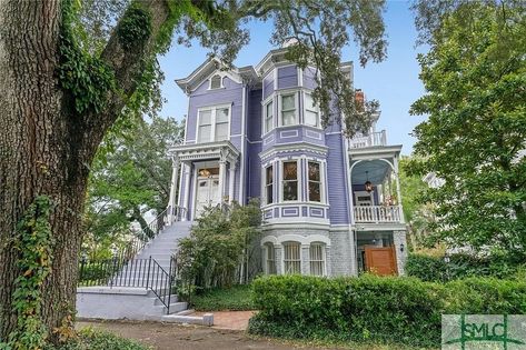 402 E Gaston St, Savannah, GA 31401 | Zillow Savannah Homes, Savannah Ga, Savannah, Savannah Chat, 19th Century, Mls, Home And Family, Square, Building