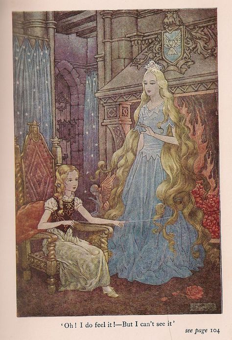 fairytalemood: The Princess and the Goblin by... - Vintage Fairy Tale Illustrations The Princess And The Goblin, Fairy Tale Illustrations, Classic Fantasy, Goblin Art, George Macdonald, Fairytale Nursery, Fairy Tale Illustration, The Goblin, Classic Fairy Tales