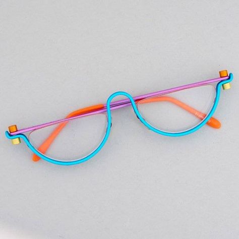 Colorful Glasses Frames, Unique Eyeglasses, Funky Glasses, Unique Glasses, Memphis Style, Cute Sunglasses, Cool Glasses, Fashion Eye Glasses, نظارات شمسية