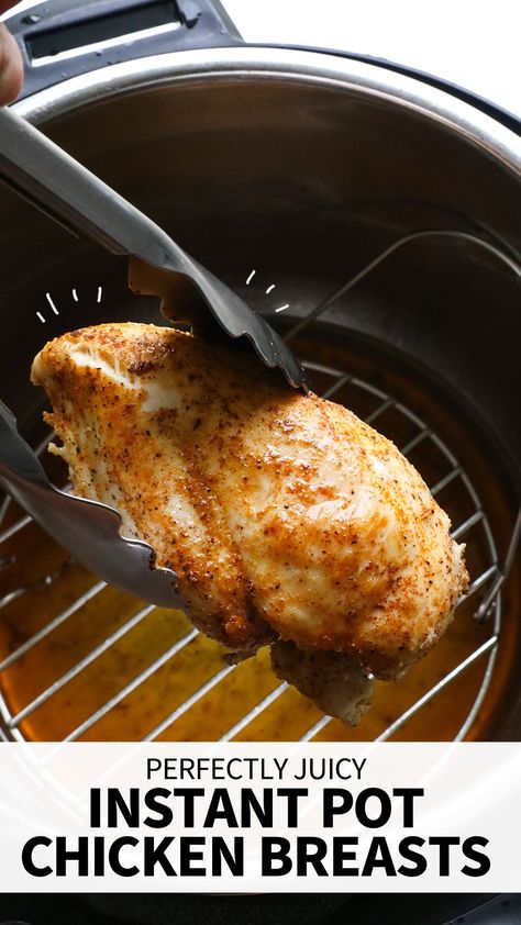 Chicken In A Pressure Cooker, Chicken In Instant Pot Recipes, Instapot Chicken Breast, Chicken Breast Pressure Cooker, Cooking Chicken In Instant Pot, Chicken In The Instant Pot, Chicken In Instant Pot, Chicken Tenders Instant Pot, Chicken Breast Instant Pot