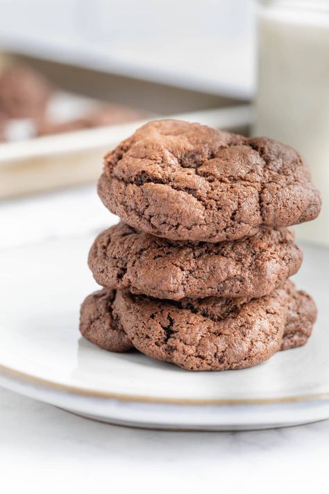 Subway Double Chocolate Chip Cookies, Chocolate Chip Cookies Copycat, Chip Cookies Copycat, Subway Cookies, Double Chocolate Cookies Recipe, Chocolate Cookie Recipe, Double Chocolate Chip Cookies, Baking Items, Double Chocolate Cookies