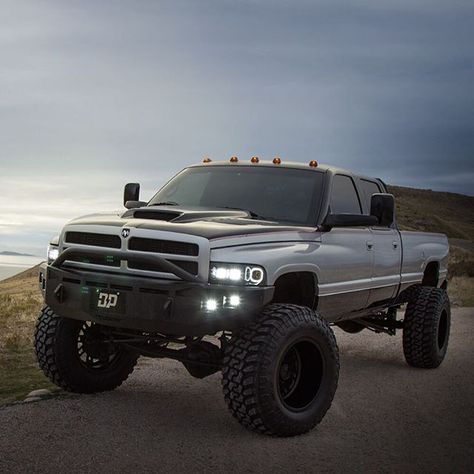 Some might disagree but I think that the new set of 40" Patriot Tires was the final touch that makes this the PERFECT truck! -- If you want a chance to win this truck you gotta click the blue link in my bio or go to xs.gy/HeavyD Classic Dodge Trucks, 3rd Gen Dodge, Dodge Dually, 2nd Gen Cummins, Cummins Diesel Trucks, Dodge Diesel Trucks, Dodge Diesel, Cummins Trucks, Trucks Lifted Diesel