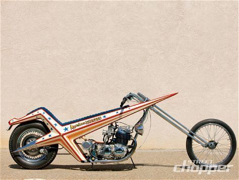 Space age chopper Trike Chopper, Chopper Tank, Motorcycle Cruiser, Honda 750, Chopper Motorcycle, Motorcycle Art, Old Bikes, Mode Of Transport, Pinstriping