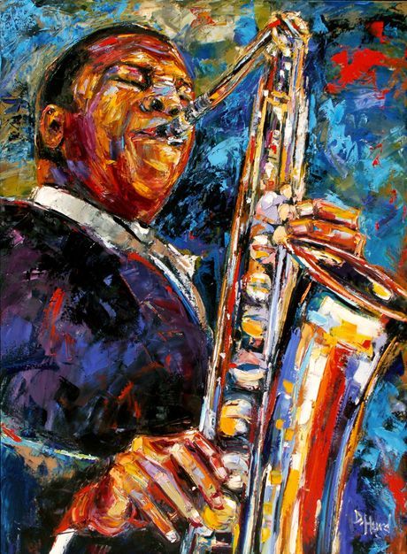 Debra Hurd Original Paintings AND Jazz Art: John Coltrane Jazz Painting ART Original Oil 30x40 Jazz Music Art, Jazz Painting, Arte Jazz, Musician Art, Jazz Art, Music Painting, Music Artwork, Musical Art, Art Pop