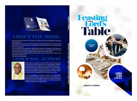 Feasting at the Lord's Table Bible Background, Birthday Cover, Cover Page Ideas, Back Cover Design, Gold Design Background, Bible Study Guide, Church Quotes, Church Poster, Birthday Flyer