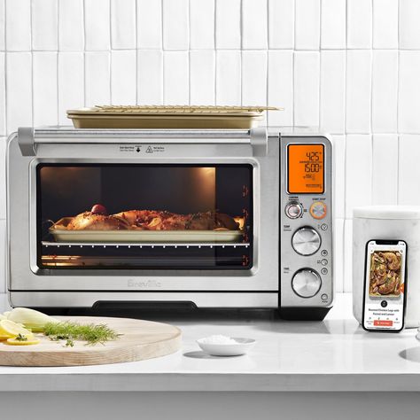 The Epicurious Guide to a Well Equipped Kitchen | Epicurious Breville Oven, Fries Chicken, Oven Air Fryer, Smart Oven, Fried Foods, Baked Cookies, Best Air Fryers, Grilling Tips, Pan Pizza