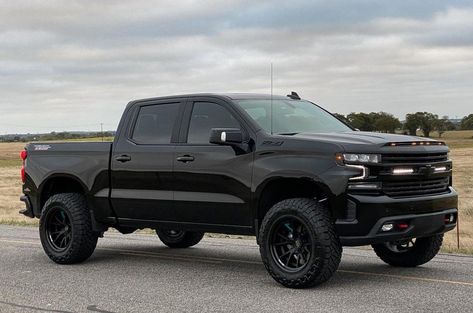 All Black Chevy Silverado, Black Silverado Truck, Blacked Out Chevy Silverado, Black Chevy Truck, Black Chevy Silverado, Chevrolet Trucks Silverado, Chevy Ls, Donk Cars, Chevy Trucks Silverado