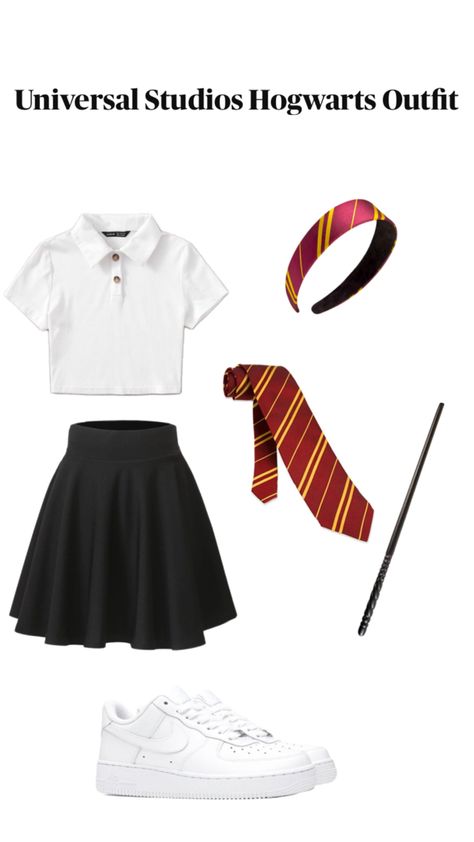 Cute Nerdy Outfits, Universal Studios Hogwarts, Geek Outfit, Hogwarts Student, Student Outfit, Hogwarts Outfits, Nerdy Outfits, Geek Clothes, Hogwarts