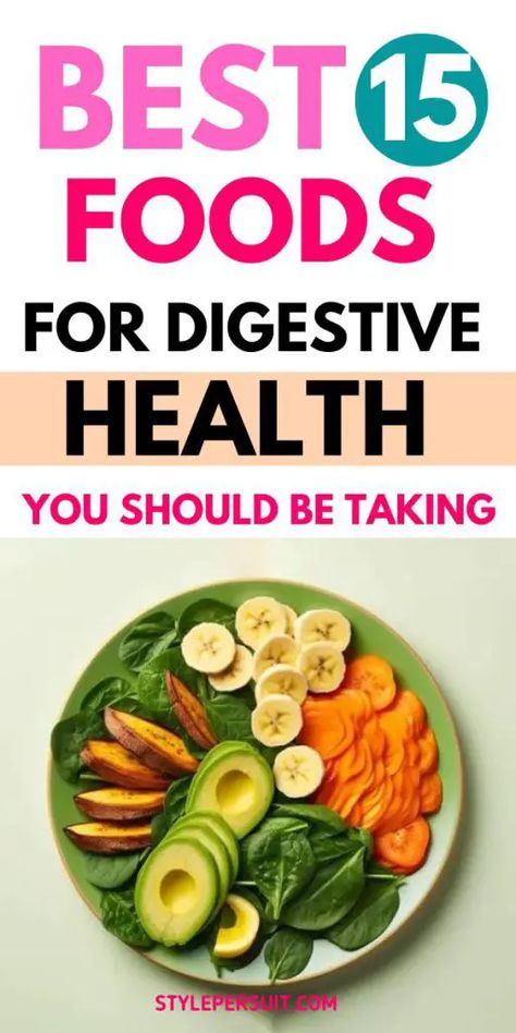 FOODS FOR DIGESTIVE HEALTH Foods Good For Digestive System, Food That Helps Digestion, Foods To Help Digestive System, Foods For Inflamed Intestines, Food For Good Digestion Health, Diet For Sensitive Stomach, Food Good For Digestion, Food For Digestive Health, Food For Intestinal Health