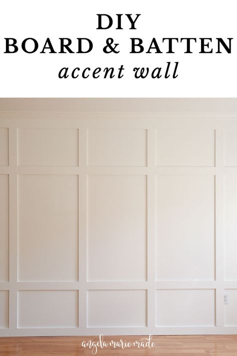 Board Batten Wall Living Room, Rectangle Board And Batten Wall, 2x4 Accent Wall, Borden Batten Accent Wall, Full Wall Board And Batten Dining Room, Full Length Board And Batten Wall, Modern Farmhouse Wall Trim, Full Height Board And Batten Wall, Board And Batten With Baseboard Heaters