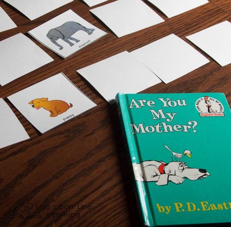 The book Are You My Mother? lends itself well to a lesson on matching mothers to their babies. Are You My Mother, Matching Activities, Happy Farm, Speech Activities, Matching Activity, Kids Books, Mother And Baby, Matching Games, The Question