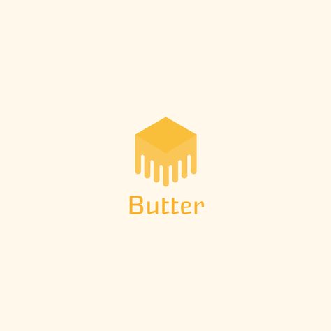 Butter Logo Design, Butter Logo, Ci Logo, Cookies 2023, Melting Butter, Baseball Mascots, Hospital Logo, Cake Branding, Logo Yellow