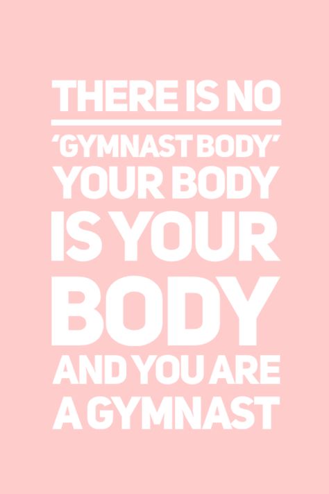 Gymnasts come in all shapes and sizes Gymnastics Quotes Motivational, Gymnast Quotes, Gymnastics Wallpapers, Gymnast Workout, Ucla Gymnastics, Inspirational Gymnastics Quotes, Gymnastics Aesthetic, Gymnastics Wallpaper, Inspirational Sports Quotes