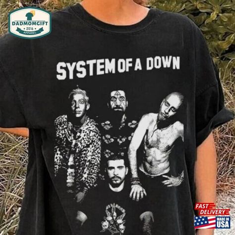 Band Tour Shirt, Band Outfits, System Of A Down, Music Band, Tour Shirt, Music Bands, Rock Music, Top Trends, Hoodie Shirt