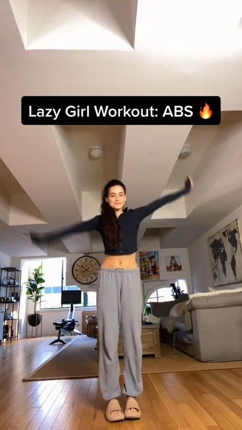 Lazy Girl Workout, Body Weight Leg Workout, Dancer Workout, Workout For Flat Stomach, Full Body Gym Workout, Easy Yoga Workouts, Abs Workout For Women, Bodyweight Workout Beginner, Lazy Girl