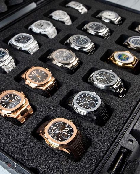 Patek Philippe Nautilus. Aesthetic Expensive, Seiko Gold Watch, Men's Luxury Watches, Collection Aesthetic, Look Rich, Stylish Watches Men, Fancy Watches, Watches Collection, Patek Philippe Watches