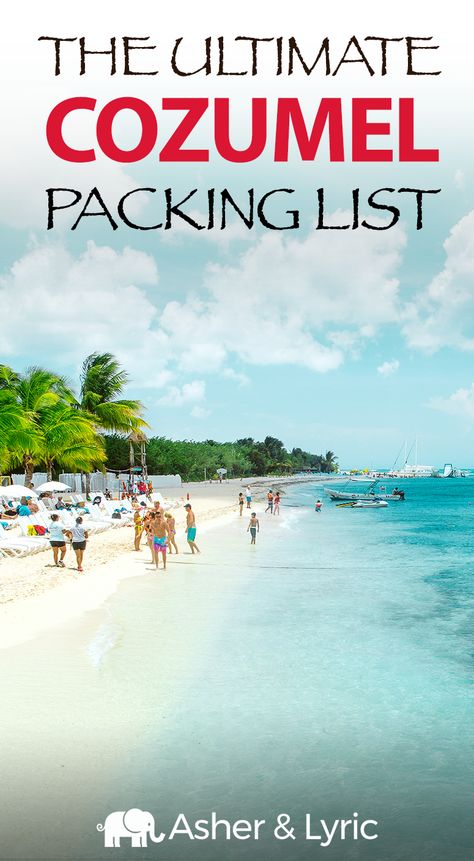 17 Top Cozumel Packing List Items + What to Wear & NOT to Bring (2019). Cozumel feels like paradise - you don't want to ruin it by forgetting crucial items! Check out our tips for what to wear, what NOT to bring, and the answers to other Cozumel FAQs. Carnival Cruise Packing List Cozumel Mexico, Cozumel Packing List, Cozumel Mexico Things To Do In, Jordan Sweet, Mexico Birthday, Mexico Trips, Cozumel Excursions, Cruise Trips, Cozumel Cruise