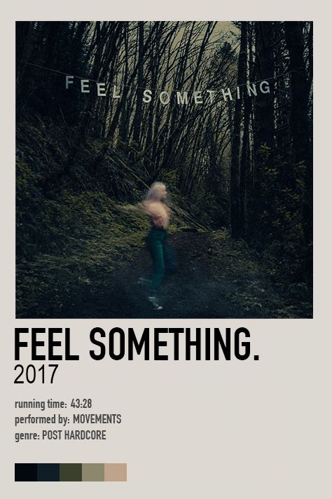 Feel Something - Movements (2017) Movements Band, Minimalist Album Poster, Album Posters, Midwest Emo, Feel Something, Band Wallpapers, Band Stuff, Emo Bands, Maybe One Day