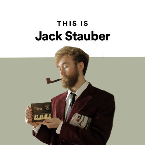 Jack Stauber Poster, Jack Stauber Aesthetic, Jack Stabber, Leo Dicaprio, Jack And Jack, Music People, My Buddy, Frank Sinatra, Jack Black