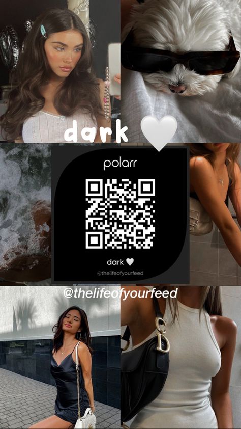 Dark Filter Instagram, Code Pollar, Dark Filter, Digital Camera Tips, Instagram Feed Tips, Vintage Photo Editing, Mirror Photography, Polar Codes, Filter Code