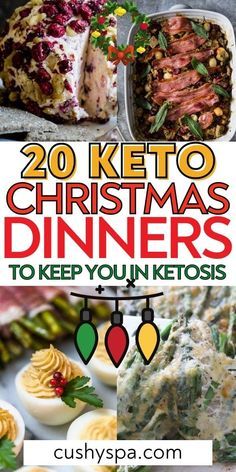 Healthy Christmas Menu, Keto Christmas Dinner, Low Carb Christmas Recipes, Diet Salad, Christmas Dinner Recipes, Low Carb Christmas, Keto Holiday Recipes, Christmas Dinner Ideas, Low Carb Holiday