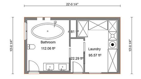 Bathroom and Laundry Room Combo Layouts: Types, Examples & Considerations - Cedreo | Cedreo Bathroom Utility Room Combo Layout, Guest Bathroom And Laundry Room Combo, Laundry Room Full Bathroom Combo, Laundry Room Connected To Bathroom, Laundry Full Bathroom Combo, Mud Room Bathroom Combo, Laundry Room Bathroom Combo Layout, Bath Laundry Combo Layout, Combined Laundry And Bathroom Layout