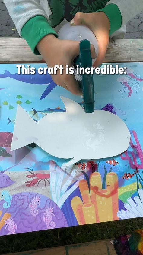 Ocean Unit, Nursery Activities, Toddler Arts And Crafts, Preschool Arts And Crafts, Sea Crafts, Daycare Activities, Preschool Art Activities, Daycare Crafts, Toddler Art