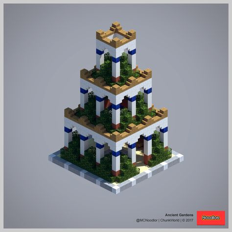 2017 ChunkWorld (Redux) - Album on Imgur Construction Minecraft, Minecraft Building Guide, Minecraft Structures, Minecraft Interior Design, Bangunan Minecraft, Diy Minecraft, Minecraft Furniture, Minecraft Plans, Minecraft Tips