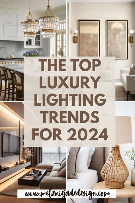 Explore the latest in luxury lighting trends with our guide! Discover how to elevate your home's ambiance with stunning, high-end lighting designs. From statement chandeliers to sleek modern fixtures, find the perfect lighting to reflect your style and add a touch of elegance to any room. #LuxuryLighting #HomeDecor #ElegantInteriors #LightingDesignTrends Trendy Lighting Fixtures, Led Modern Lighting, Living Room Lighting Ceiling Lights, Livingroom Ceiling Lights, High End House Interior Design, Chandelier Kitchen Lighting, Hanging Ceiling Lights Living Room, High End Lighting Fixtures, Trending Kitchen Light Fixtures