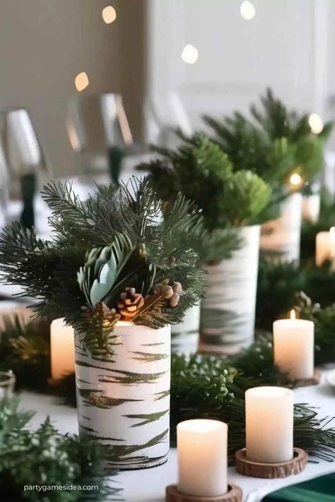 35+ Elegant Winter Party Decoration Ideas [Snowy Soiree] - Fun Party Games Ideas for Adults and Kids Winter Party Decorations Elegant, Winter Grad Party Ideas, Cozy Winter Party, Winter Outdoor Party, Winter Birthday Decorations, Winter Party Foods, Winter Party Ideas, Winter Party Decor, Games Ideas For Adults