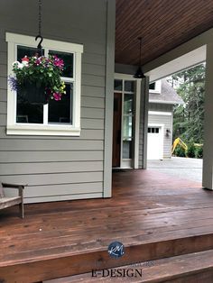 Benjamin Moore Rockport Gray, Rockport Gray, Warm Neutral Paint Colors, Exterior Gray Paint, Home Paint Color, Exterior House Colors Combinations, Craftsman Cottage, Deck Colors, Exterior House Paint Color Combinations