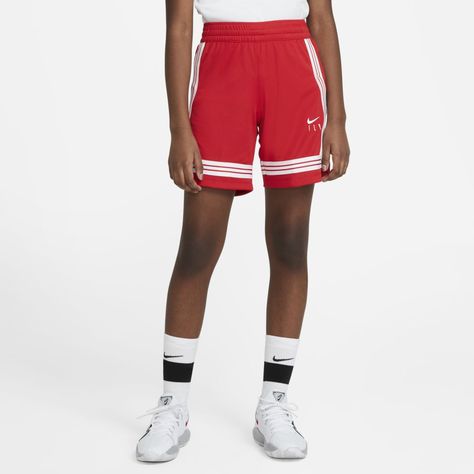 Crossover Shorts, Nike Basketball Shorts, Basketball Girls, Nikes Girl, Red Nike, Training Shorts, Active Shorts, Nike Basketball, Mean It