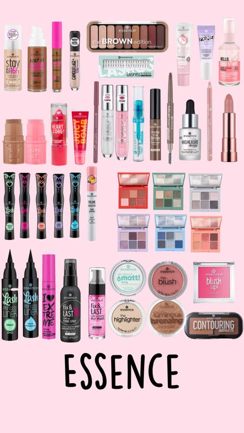 Essence Makeup Products, Essence Water, Essence Makeup, Teen Trends, Essence Cosmetics, Top Makeup Products, Birthday Wishlist, Makati, Cute Makeup