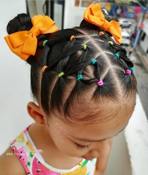 22 Easy Rubber band Hairstyles For Kids Easy Rubber Band Hairstyles, Rubber Band Hairstyles For Kids, Toddler Hairstyles Girl Fine Hair, Band Hairstyles, Baby Girl Hairstyles Curly, Easy Toddler Hairstyles, Rubber Band Hairstyles, Cute Toddler Hairstyles, Easy Little Girl Hairstyles