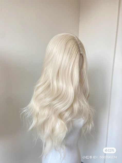 Hair Color Pictures, Dyed Blonde Hair, Gorgeous Hair Color, Kawaii Hairstyles, Platinum Hair, Hair Stylies, Hair Styler, Hair Reference, Blonde Wig