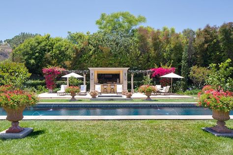 A secluded beach oasis once owned by Kareem Abdul-Jabbar is up for saleTour a Mediterranean villa in Palm Beach, FloridaAn 18th-century manor in historic Cortona, Italy, is on the marketStep inside Bunny Mellon’s sprawling 2,000-acre Oak Spring Farm in Virginia Richard Landry, Limestone Floors, Beverly Park, Grand Entryway, Mediterranean Villa, Tuscan Villa, Italian Villa, Secluded Beach, Iron Doors