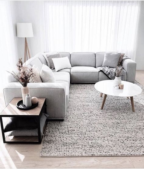 Modern Apartment Living Room, Interior Boho, Interior Vintage, Home Decor Sets, Small Living Room Decor, Living Room Decor Modern, Living Room Decor Apartment, Living Room Inspo, Living Room Grey