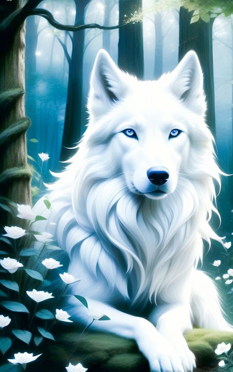 Wolf Wolf Art Fantasy, Husky Breeds, Mystical Wolf, Fantasy Wolf, Wolf Wallpaper, Wolf Photos, Wild Wolf, Wolf Spirit Animal, Wolf Spirit