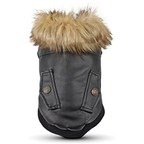 LESYPET Leather Dog Coat Waterproof Dog Winter Coat Puppy Jacket for Small to Medium Dogs, Black Small >>> Click image to review more details. (This is an affiliate link) #Cats Puppy Black, Puppy Jacket, Dog Jackets Winter, Dogs Black, Coat Waterproof, Dog Winter, Dog Winter Coat, Dog Coat, Dog Apparel