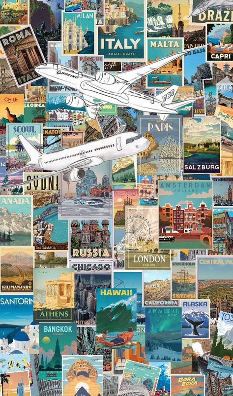 Travel Collage, Vision Board Wallpaper, Vision Board Images, World Wallpaper, Vision Board Photos, Adventure Travel Explore, Vision Board Pictures, Travel Wallpaper, Dream Travel Destinations